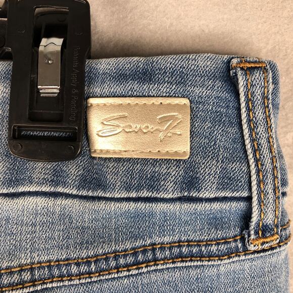 Seven7 Women's Size 16 Tummyless High Rise Skinny Jeans - Picture 4 of 10